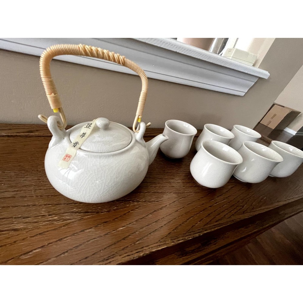 NEW Authentic Chinese Tea Set Straight from Shanghai - 6 Cups